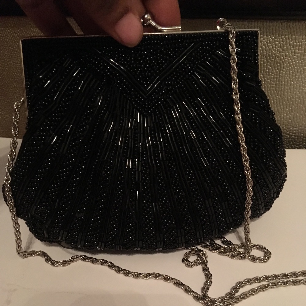Clutch shoulder bag